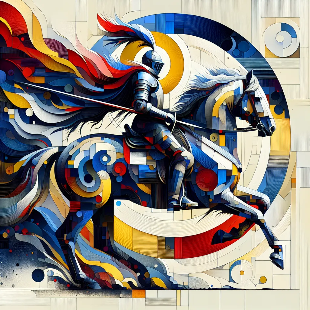 Caballero Digital en Tríada Cromática