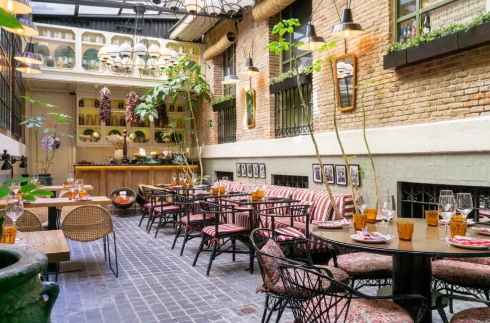 Patio interior