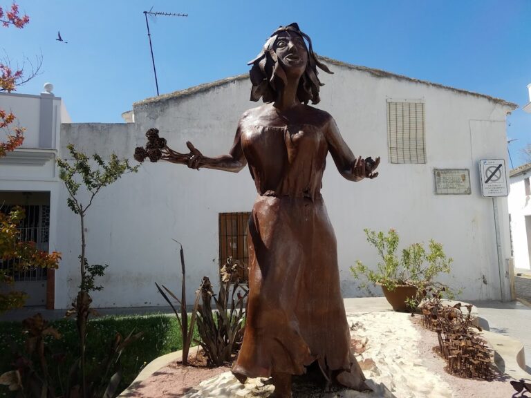 Escultura Aguedilla (Moguer EScultura)