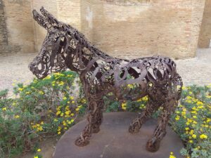 Escultura Asnografía (Moguer EScultura)