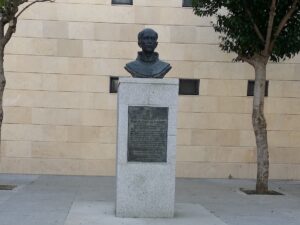 Escultura de Fray Antonio de Olivares (Moguer EScultura)