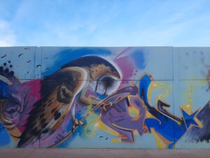 Muro Cultural de la Galería de Arte de La Chana