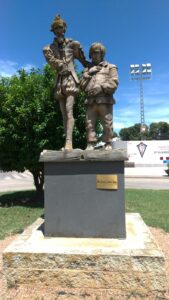 Rotonda de “Don Quijote y Sancho Panza”.