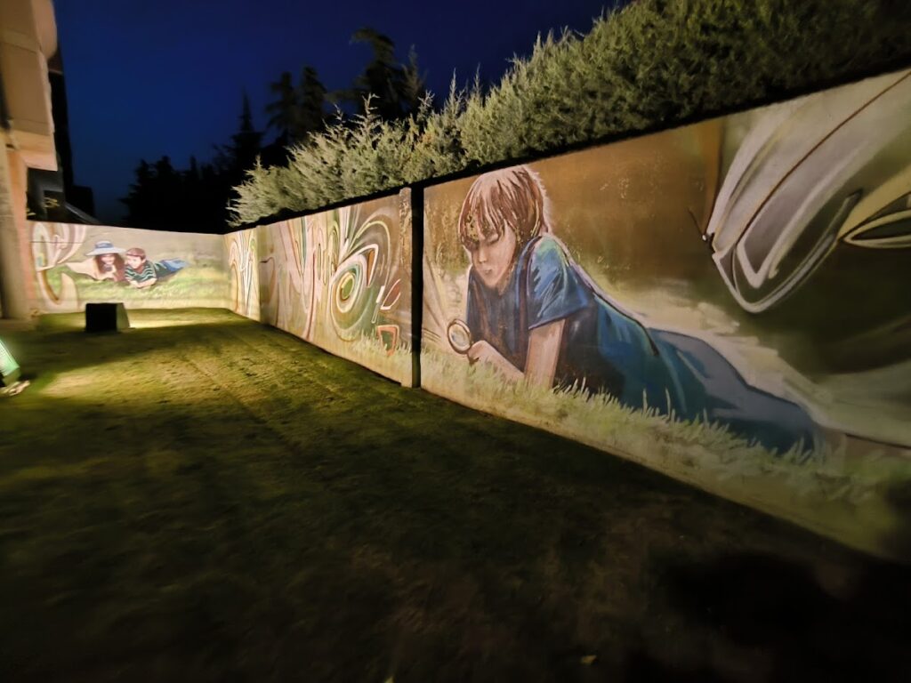 Graffiti ruta de arte mural