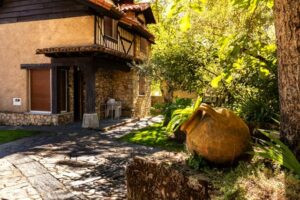 Las casitas del huerto y la casa del tablao