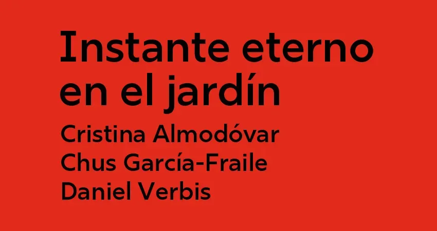 Instante eterno en el jardín