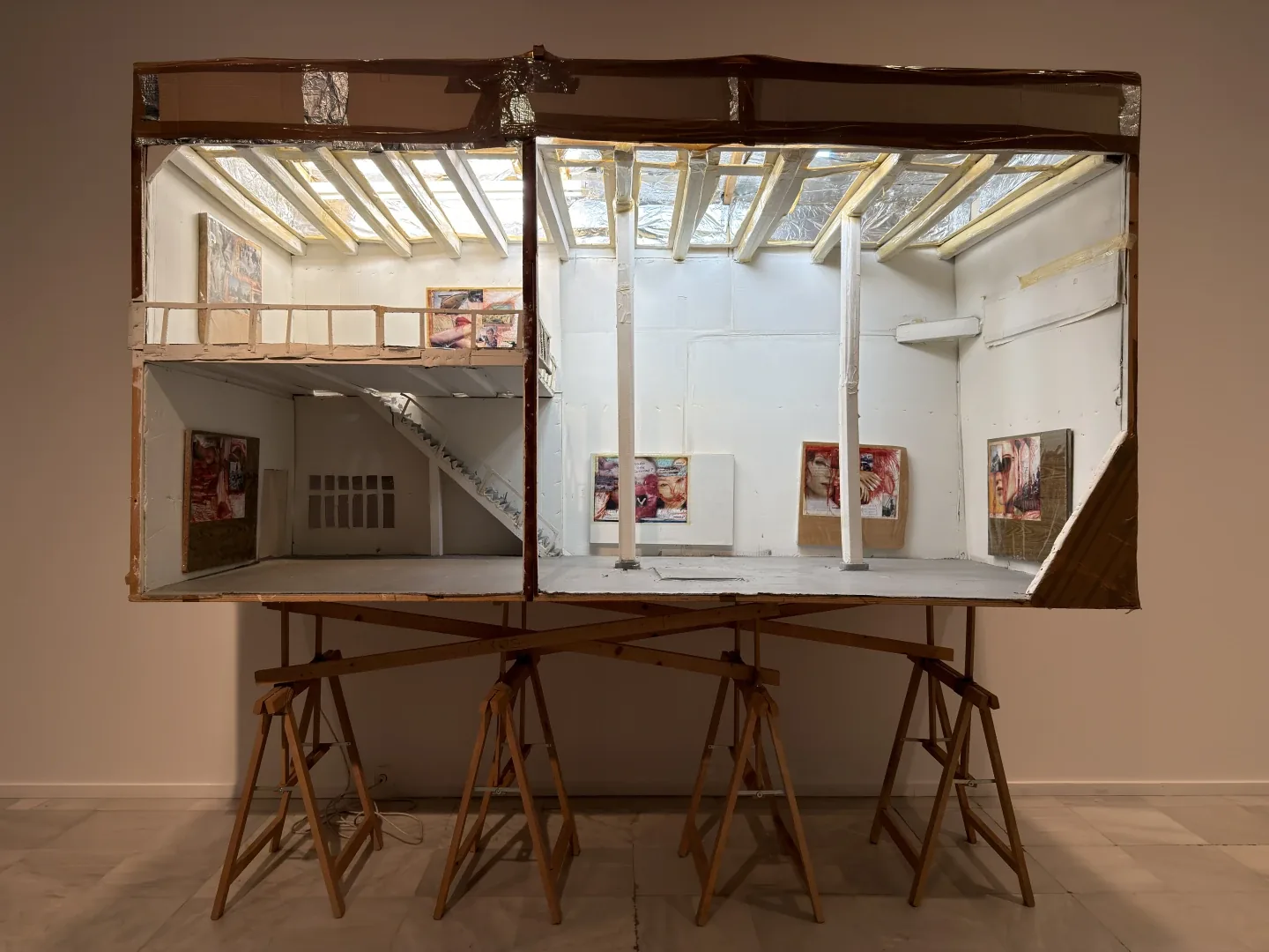 Thomas Hirschhorn: Art Center 6 (Blow Down)