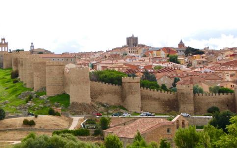 Escena artística en Ávila