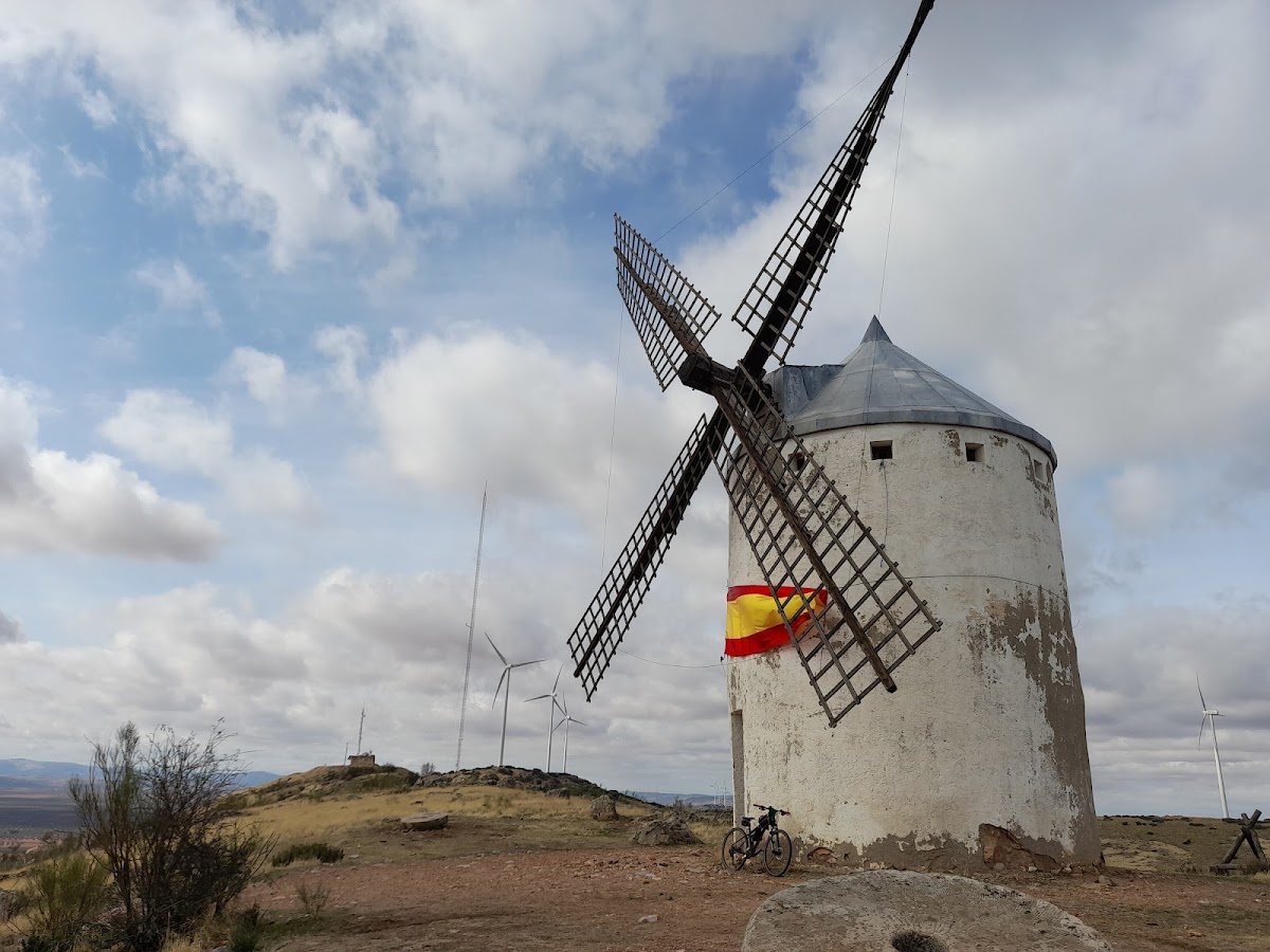 Molino de viento antiguo de Moral de Calatrava