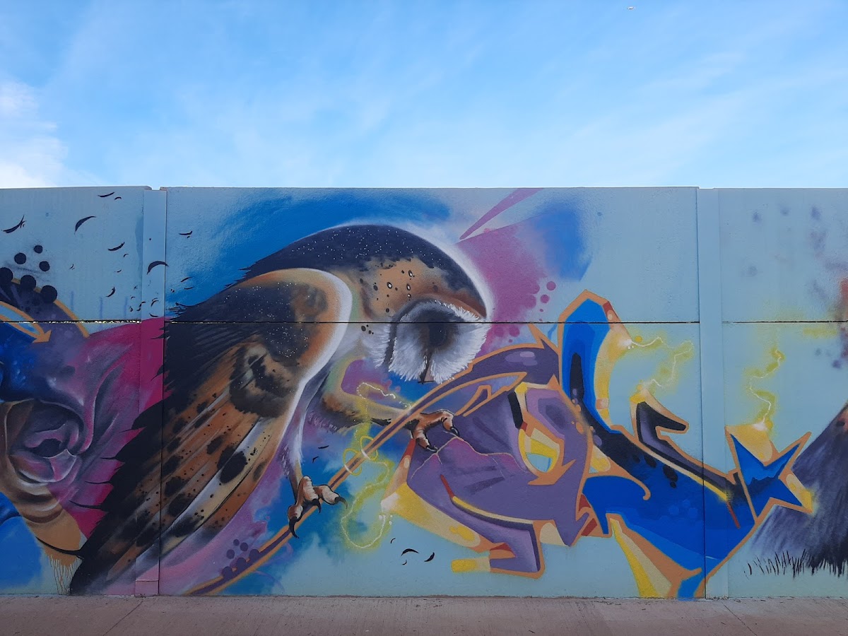 Muro Cultural de la Galería de Arte de La Chana