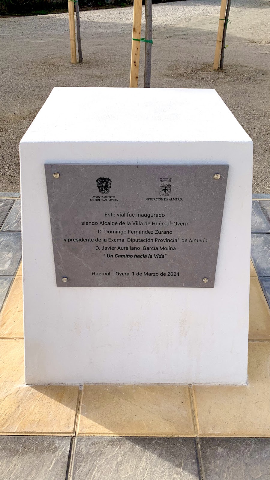 Placa Conmemorativa La Inmaculada