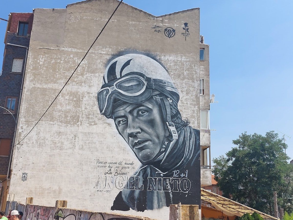 Graffiti de Ángel Nieto