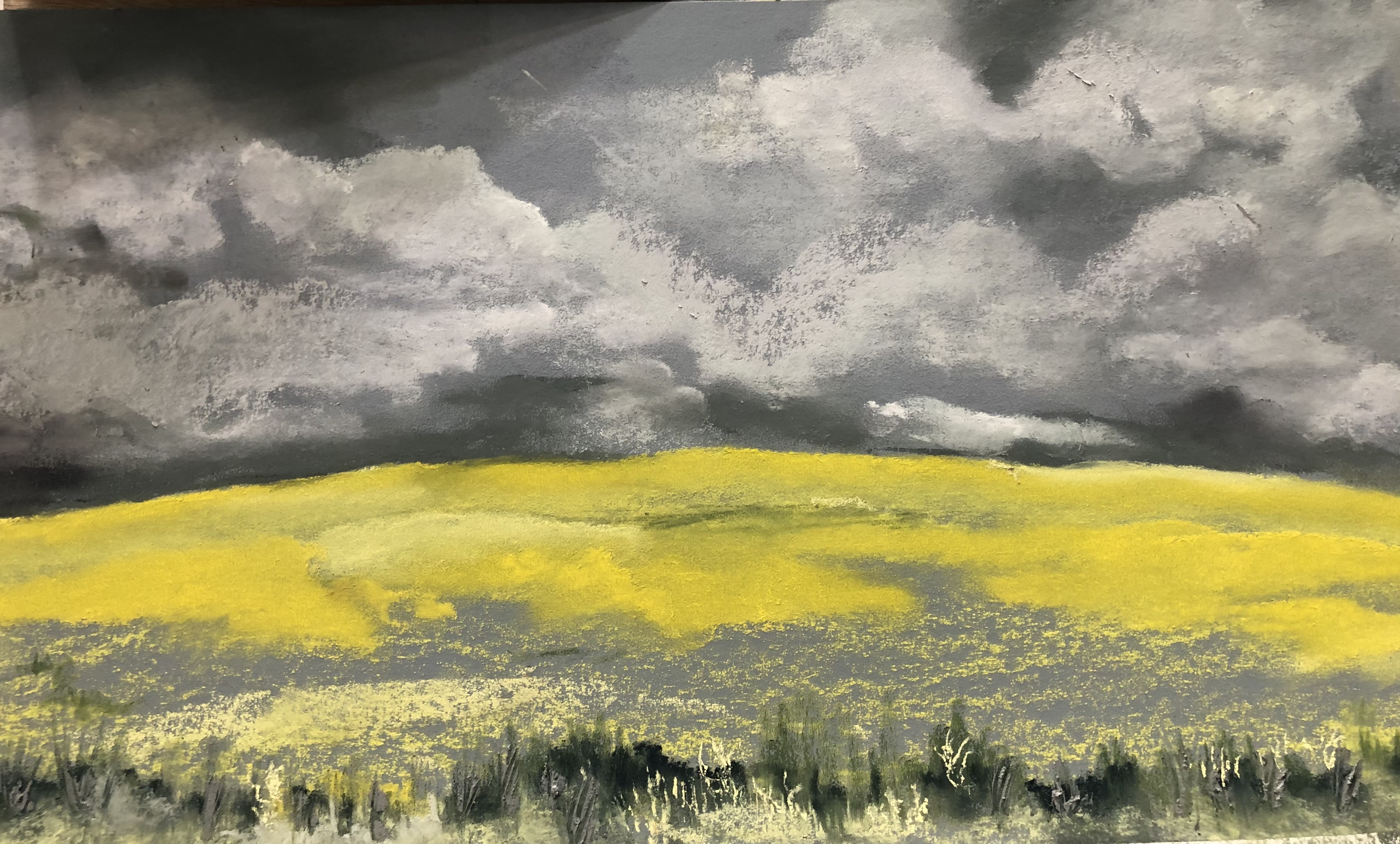 Éclat sous les nuages